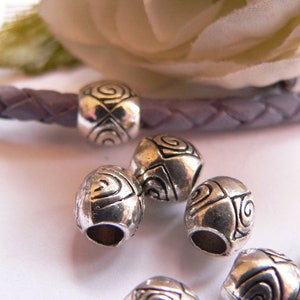 TSP333 - 10 Modulperlen - Großlochperlen...