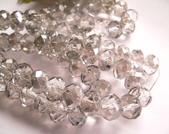 CGP046-1 strand crystal beads-Abacus