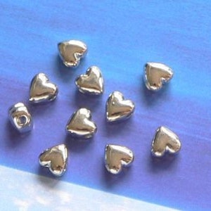 TSP148-10 Heart beads image 1