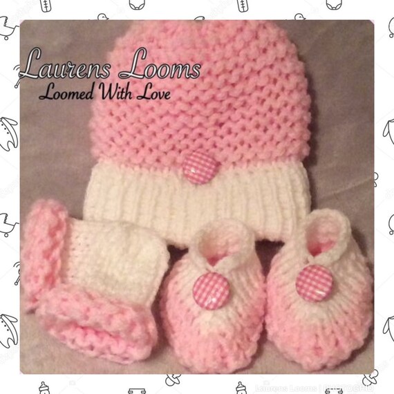hat mittens and booties