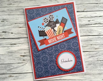 Kino Gutschein Etsy