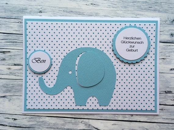 Gluckwunschkarte Zur Geburt Karte Zur Geburt Babykarte Etsy