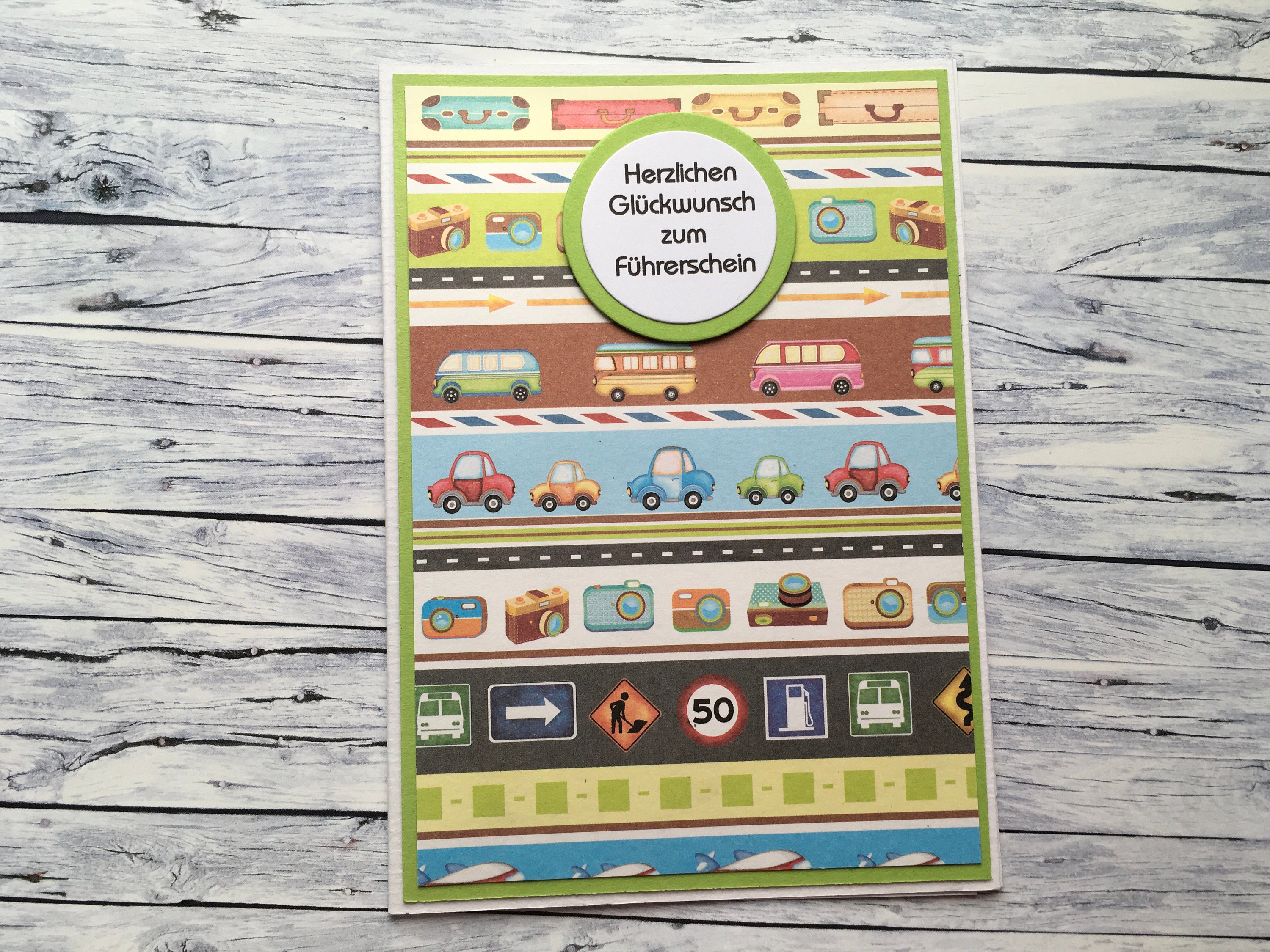 Carte de félicitations pour le permis de conduire Etsy