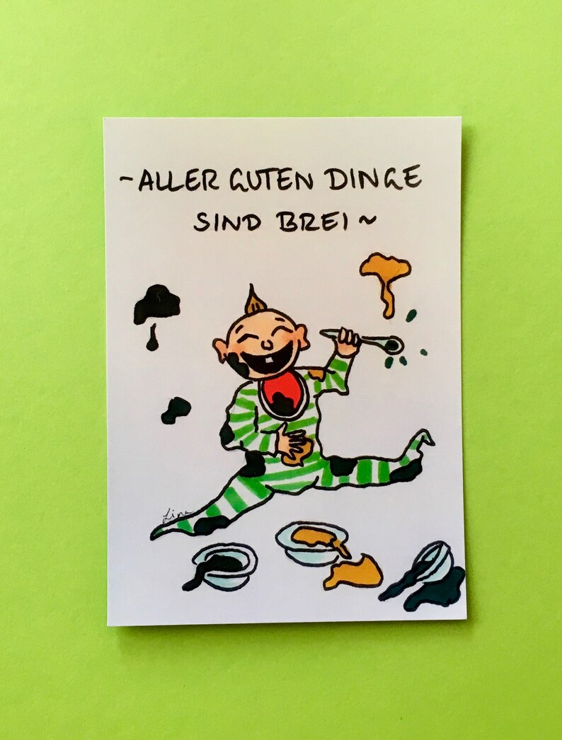 5er Set lustige Postkarten lustige Postkarte witzige Etsy