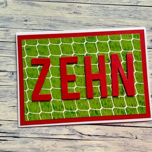 Glückwunschkarte zum Kindergeburtstag, 10. Geburtstag, Zehn, Glückwunschkarte zum zehnten Geburtstag, Kindergeburtstag,