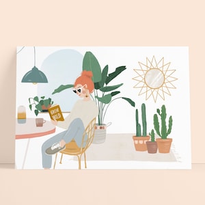 Postkarte, Pflanzen, Grow Wild