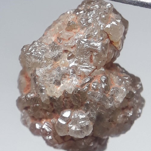 5.72 Cts / 1 Pcs Excellent Natural orders Big Size Snow Light Orange Colour Raw Rough Diamond,Big Fancy Colour Uncut Ring Stone 1.55M×7.12M×9.99M