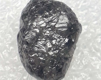 3.95 Cts 1 Pcs Excellent Natural Big Size Beautiful Light Black Colour Uncut Raw Rough Diamond,Fancy Ring Diamond...10.34M×4.35M×7.78M