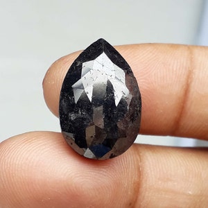 15.64 Cts/1 Pcs Natural Very Very Large Big Size Loose Diamond,Biggest Antique Pear Shape Cut Faceted Diamond.Antique Rings.18.16×7.41×12.40