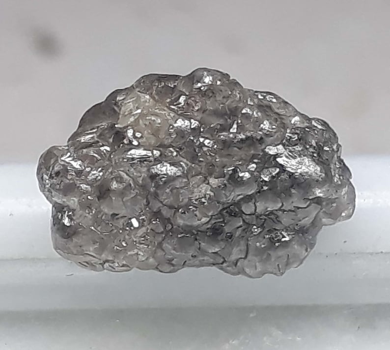 3.12 Carat 1 PCs Excellent Natural Full Light Grey Colour Chips Type Raw Rough,Cliarty I3,Natural Light Big Chips Diamond10.52M\u00d75.12M\u00d77.00M