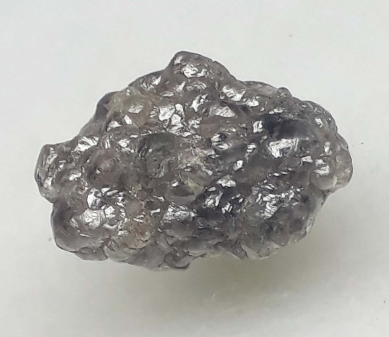 3.12 Carat 1 PCs Excellent Natural Full Light Grey Colour Chips Type Raw Rough,Cliarty I3,Natural Light Big Chips Diamond10.52M\u00d75.12M\u00d77.00M