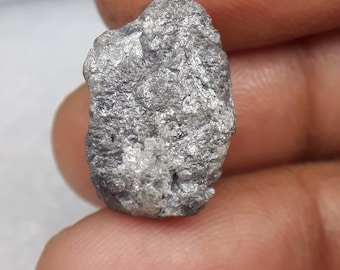 Ct Natural Gray Rough Diamond: Uncut Jewelry Stone