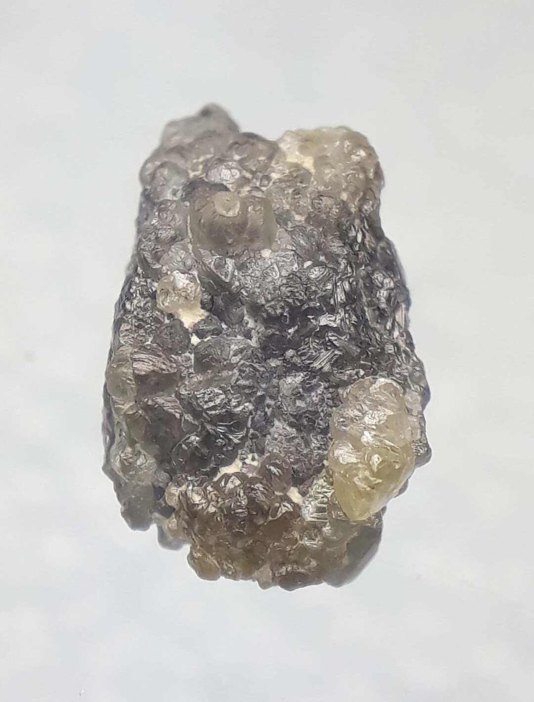 1.95 Ct Black Rough Diamond: Natural Uncut Fancy Diamond - Etsy