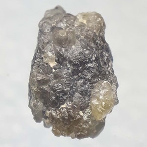 1.95 Ct Black Rough Diamond: Natural Uncut Fancy Diamond