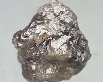 Diamant Brut Naturel 1ct+ Gris Argenté - Lot De 1 Pièce - Neuf Sans Emballage