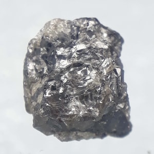 3.81 Ct Natural Black Uncut Diamond: Loose Raw Earth Mined Gem