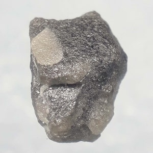 1.48 Ct Natural Black Raw Diamond: Uncut Rough Loose Diamond
