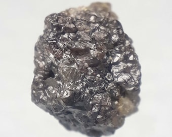 1.95 Ct Natural Black Rough Diamond: Loose Fancy Diamond Stone