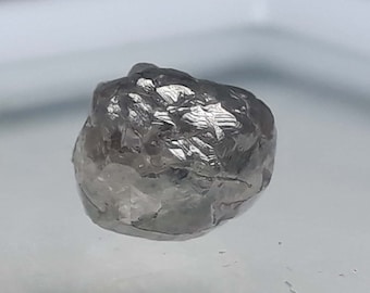 2.34 Carat / 1 PCs Excellent Natural Balls Type Full Round Full Sparkil Light Grey Colour Loose Raw Rough Diamond,..6.90M×5.85M×6.30M..