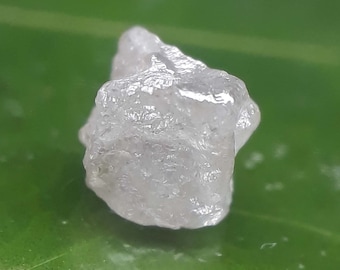0.90 Ct White Rough Diamond: Natural Uncut Square Diamond