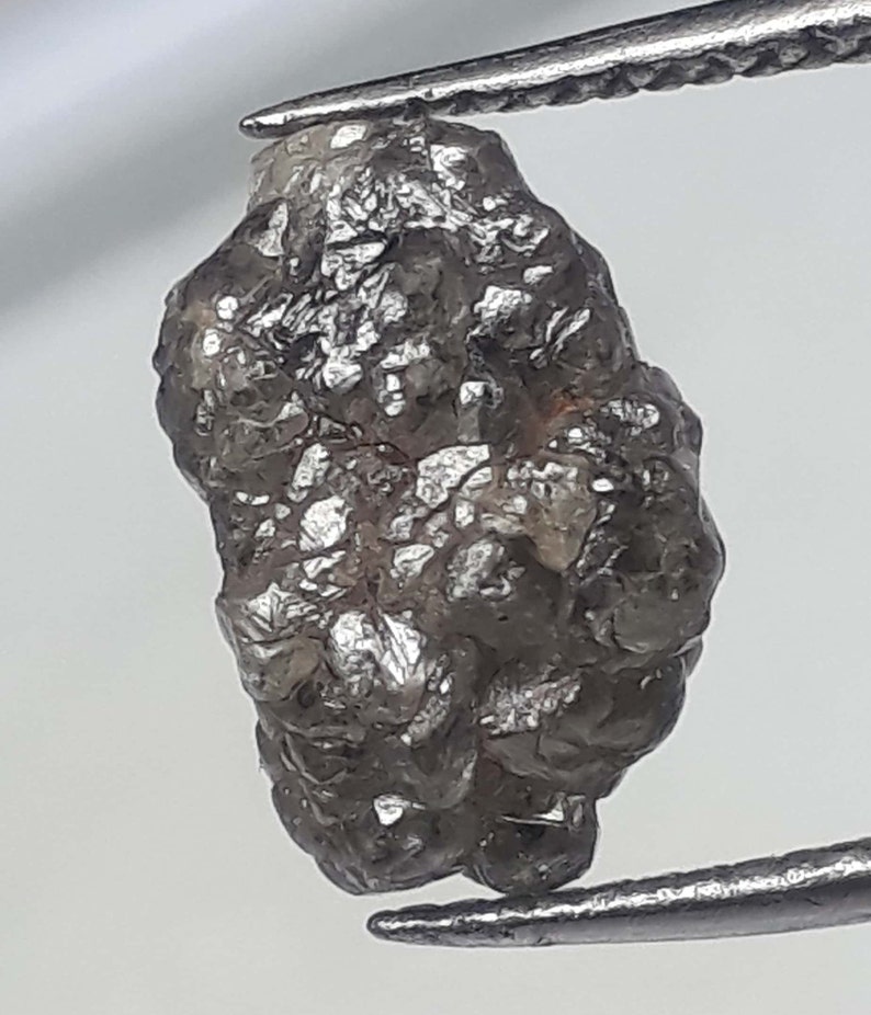 3.12 Carat 1 PCs Excellent Natural Full Light Grey Colour Chips Type Raw Rough,Cliarty I3,Natural Light Big Chips Diamond10.52M\u00d75.12M\u00d77.00M