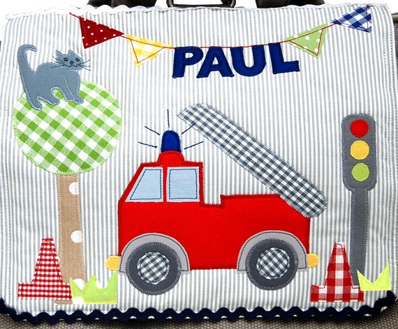 Sam Pompier Personnalis Sac Dos Pompier Maternelle Sac à Dos De