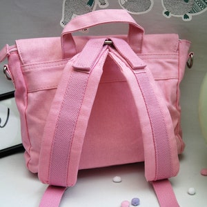 Kindergartenrucksack mit Namen Mein kleines Pony Pferderucksack, Pferd, Rucksack Rosa, Mädchenrucksack, Taufgeschenk Bild 4