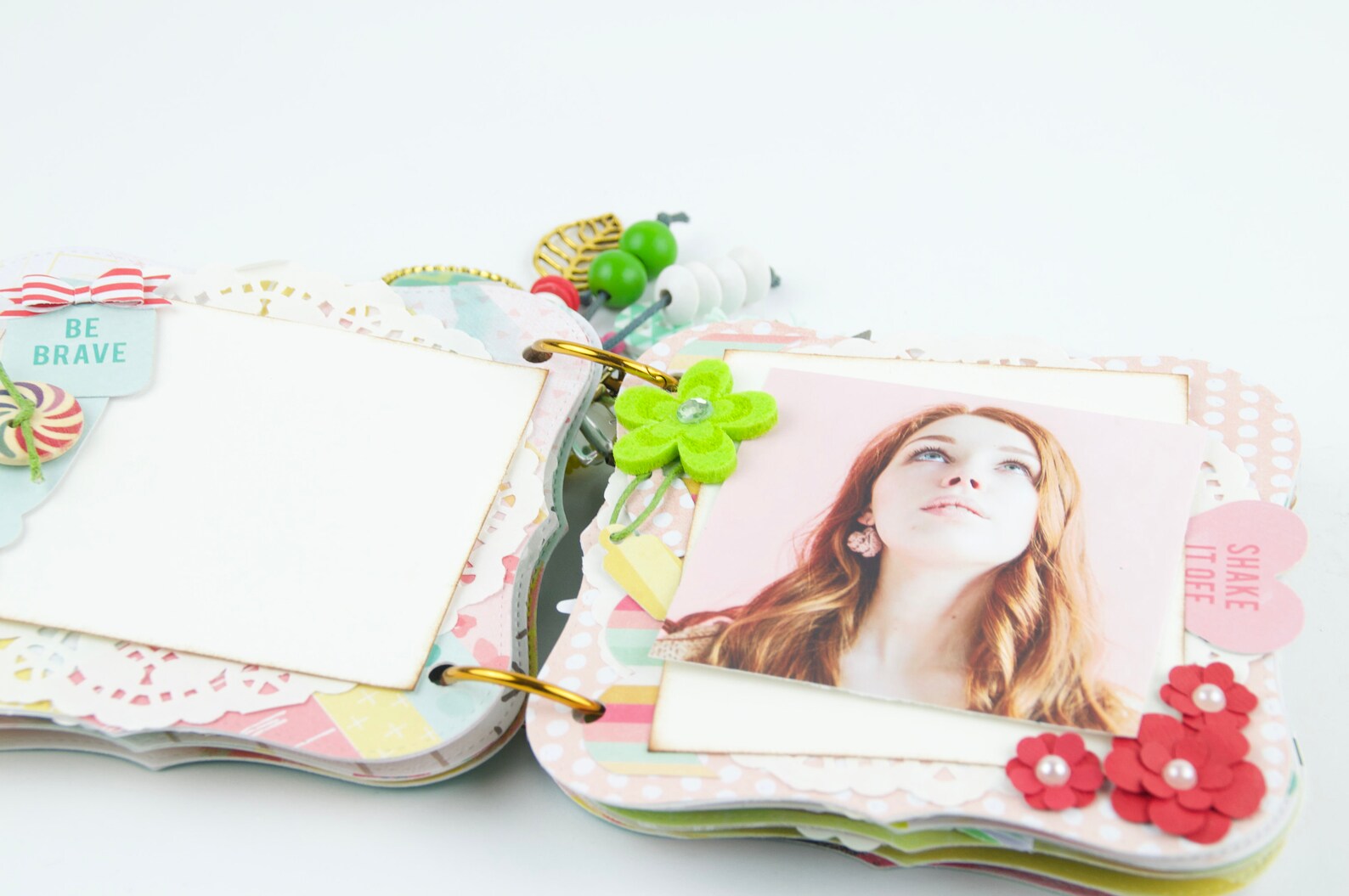 Mini álbum de fotos creativo bricolaje Etsy