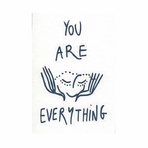Everything - postcard