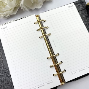 Task Planner Insert || Available in Pocket, Personal, True a6, a5, & Half Letter