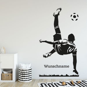 Personalized Football Wall Decal with Name | Football Wall Decor for Kids' Room, Gift for Football Fans | Football Wall Decor wal219