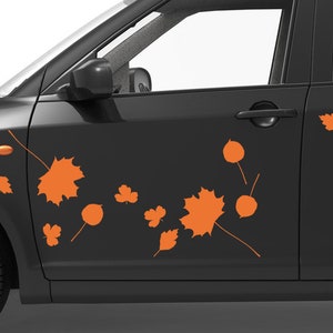 Bumper sticker Autumn Leaves wal071_a image 1