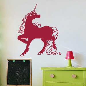 Wall decal unicorn unicorn children's room uss322 image 3