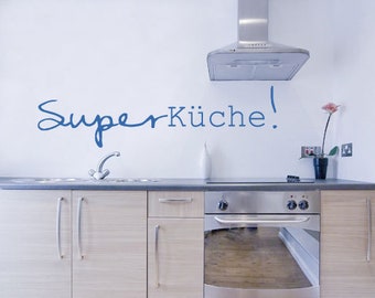 Wall sticker SuperKitchen! (wal170)