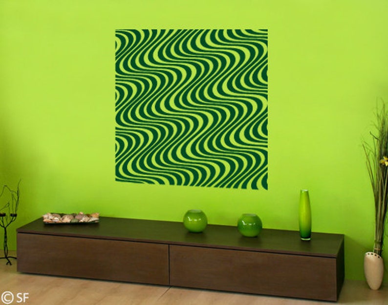 Wall sticker Op Art uss214 image 2