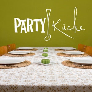 Wall sticker party kitchen kitchen dining room wal198 image 1