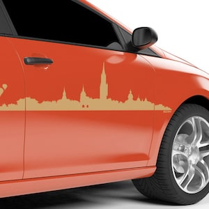 Autoaufkleber Skyline Bern (uss032_a)