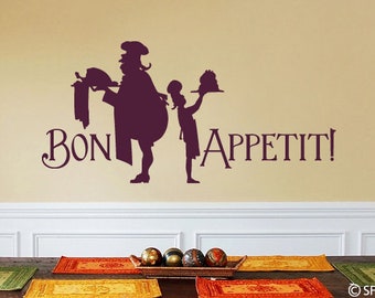 Wall sticker Bon Appetit (uss380)