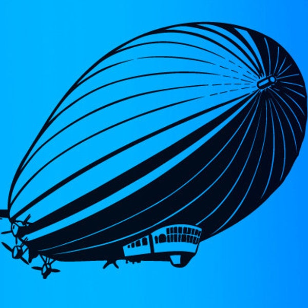 Wandtattoo Zeppelin (uss337)