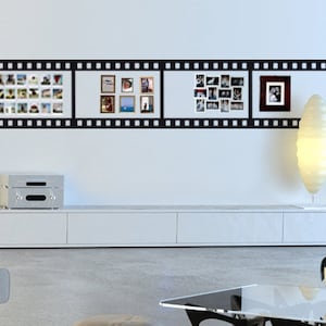 Wandtattoo Filmstreifen Fotowand Wohnzimmer Foto Schlafzimmer wandaufkleber Kinderzimmer Flur uss498 Bild 1