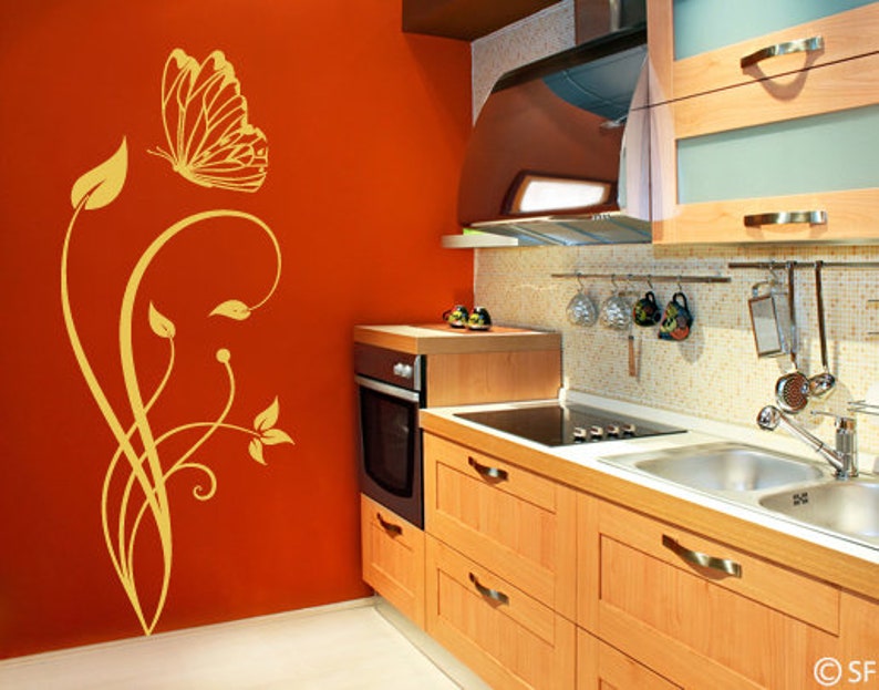 Wall sticker Magic Flower uss212 image 1