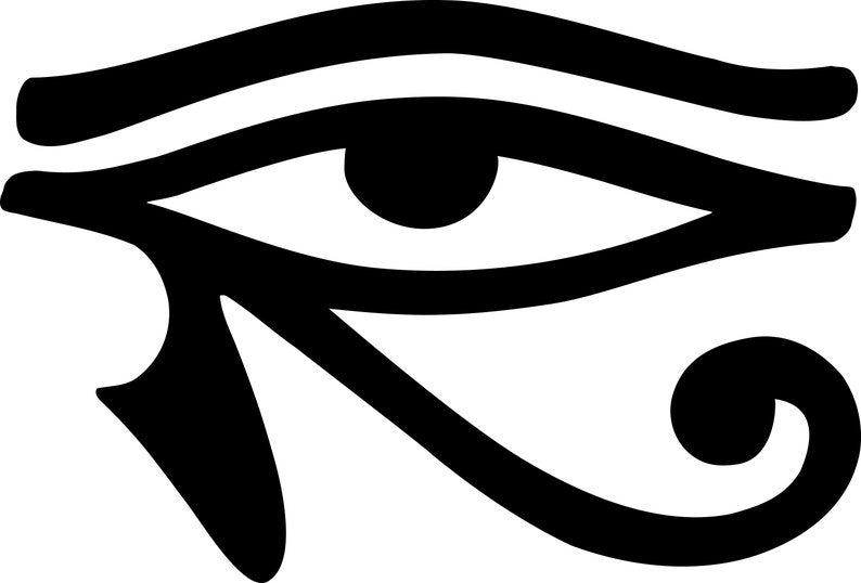 Car Sticker Horus Eye uss168_a image 3