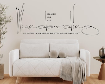Wandtattoo Mit Familienspruch – 'Zusammen Ist Ein Wunderbarer Ort' – Selbst Gestalten & Dekorieren