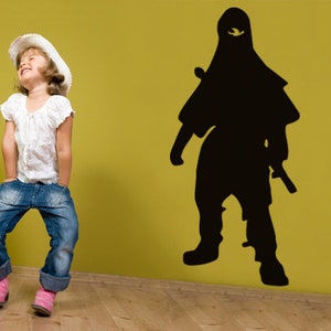 Wall sticker Ninja children's room uss229 image 1