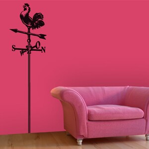 Sticker mural girouette (uss152)
