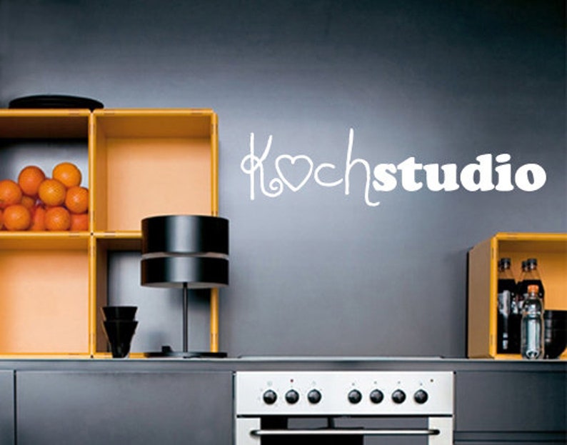 Wall sticker kitchen cooking studio dining room uss565 image 3