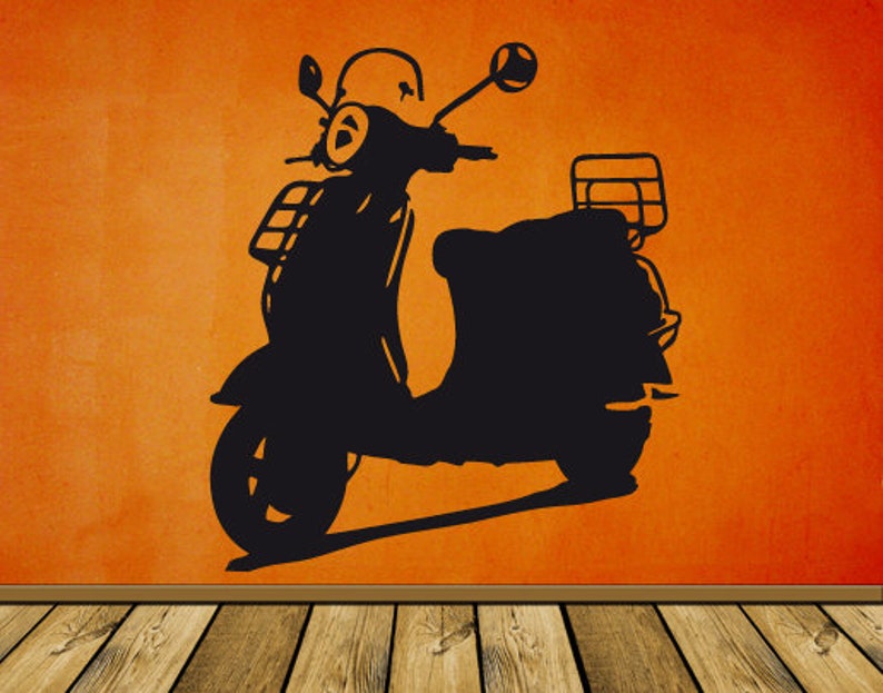 Wandtattoo Vespa wal118 Bild 1