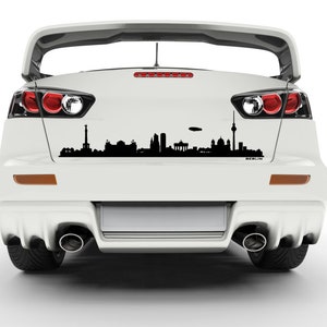 Autoaufkleber Skyline Berlin Car Auto Aufkleber Tattoo Carstyling Motorhaube auto Seitenaufkleber Tür Motorhaube Sticker Carstyling uss051_a Bild 1