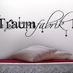 Wandtattoo Schlafzimmer Traumfabrik Sterne Wandaufkleber Dekoration uss021 Bild 3