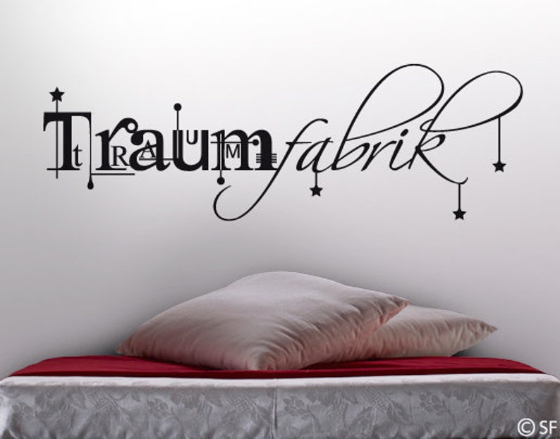 Wandtattoo Schlafzimmer Traumfabrik Sterne Wandaufkleber Dekoration uss021 Bild 3